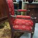 Pair of Empire period armchairs in mahogany with Napoleonic emblems - 19th century