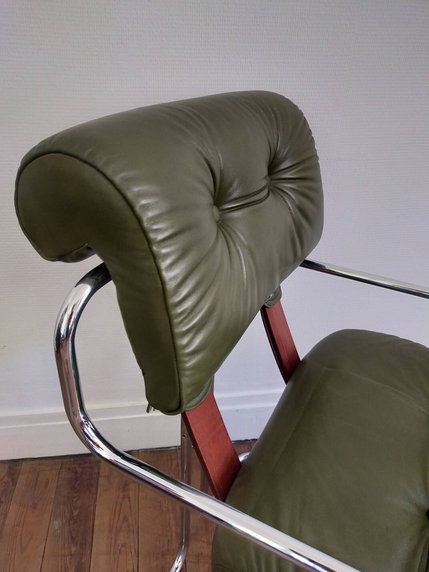 Paire de fauteuils Tucroma par Guido Faleschini