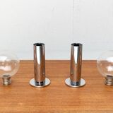 German vintage ceiling lamp Space Age by Motoko Ishii for Staff, 1970s, set of 2