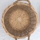 Basket wicker and strings