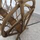 Rattan magazine rack