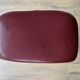 Vintage folding stool Libellule – Normafix – burgundy faux leather – years