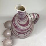 Vintage ceramic service by Piccolo Lampecco in Maredsous