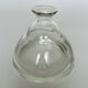 Vintage Modernist Bubble Clear Glass Vase