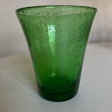 Vase en verre bullé de Biot 1960