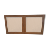 Wooden display window