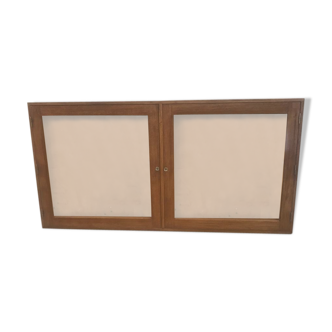 Wooden display window