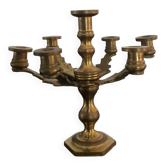 Chandelier miniature flambeaux en laiton
