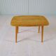 Table basse moderne du milieu du siècle en pin Suède 1940s