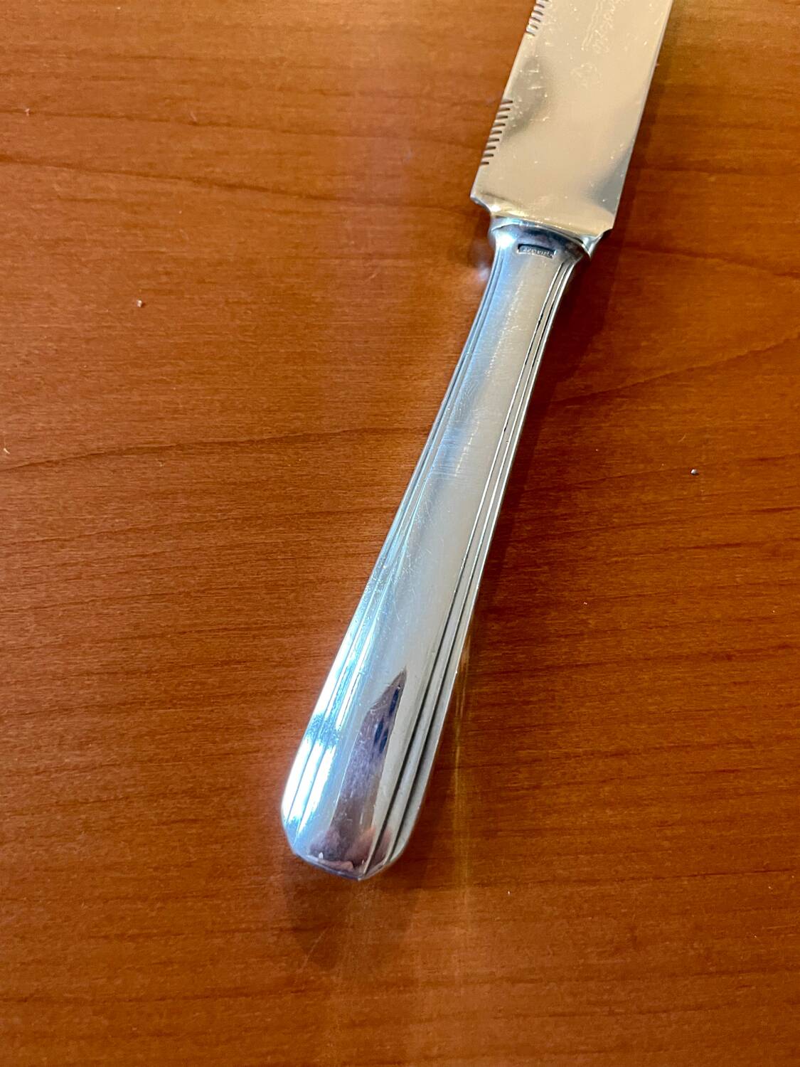 Christofle boreal large bread knife 27.5 cm