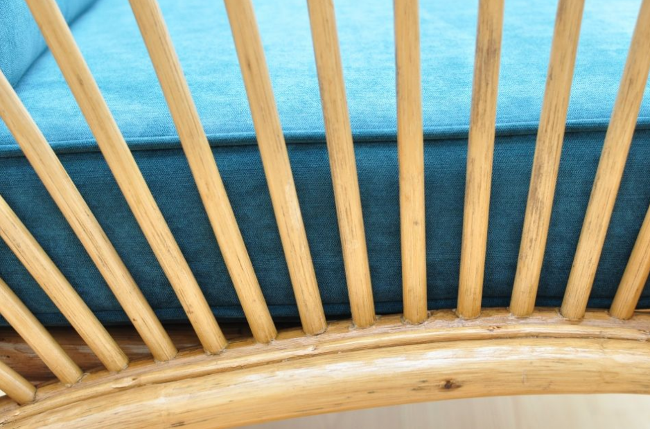 Mid Century garden rattan Armchair, 1960s