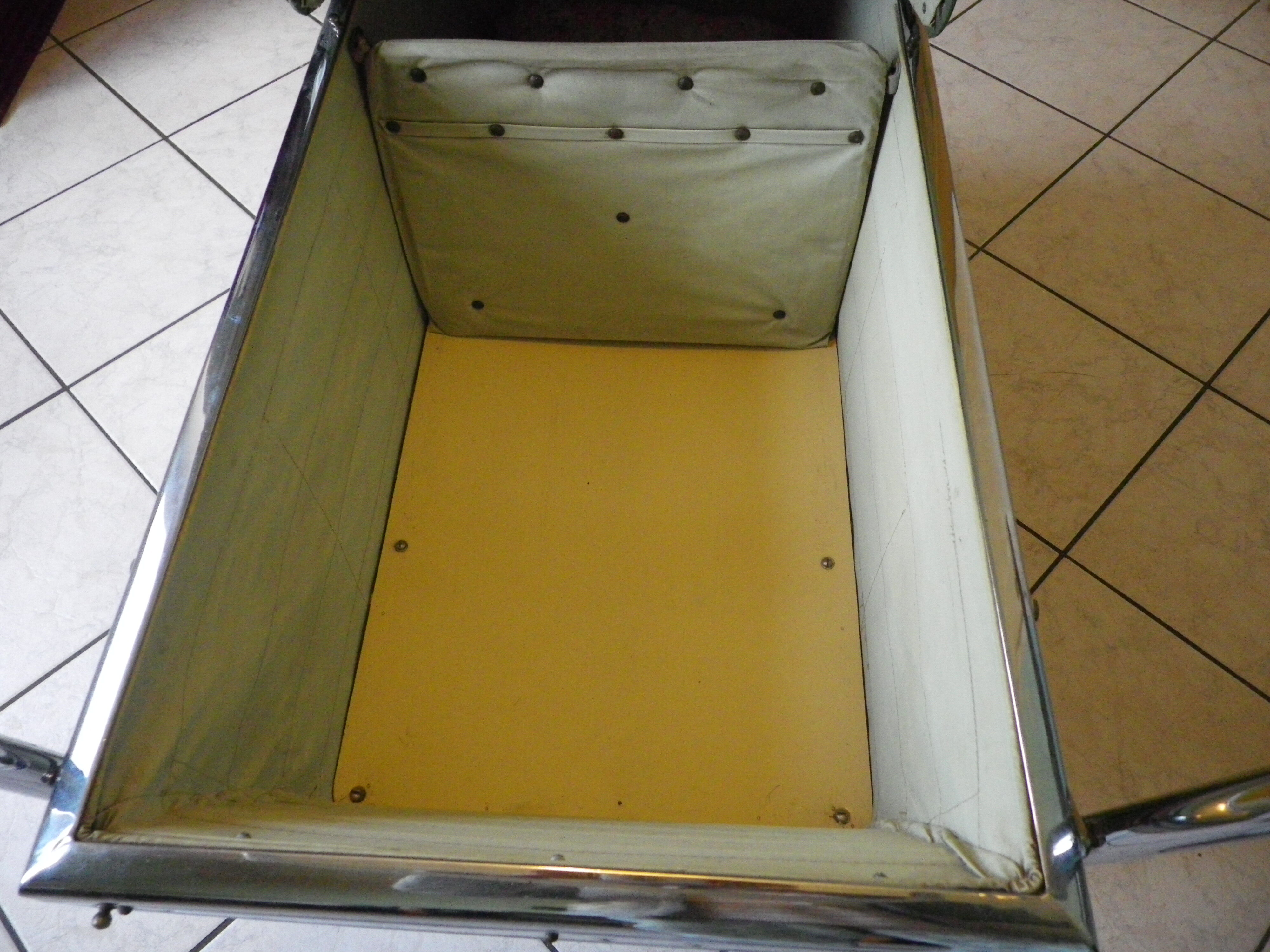 Landeau repliable d'origine de marque Flandria années 50