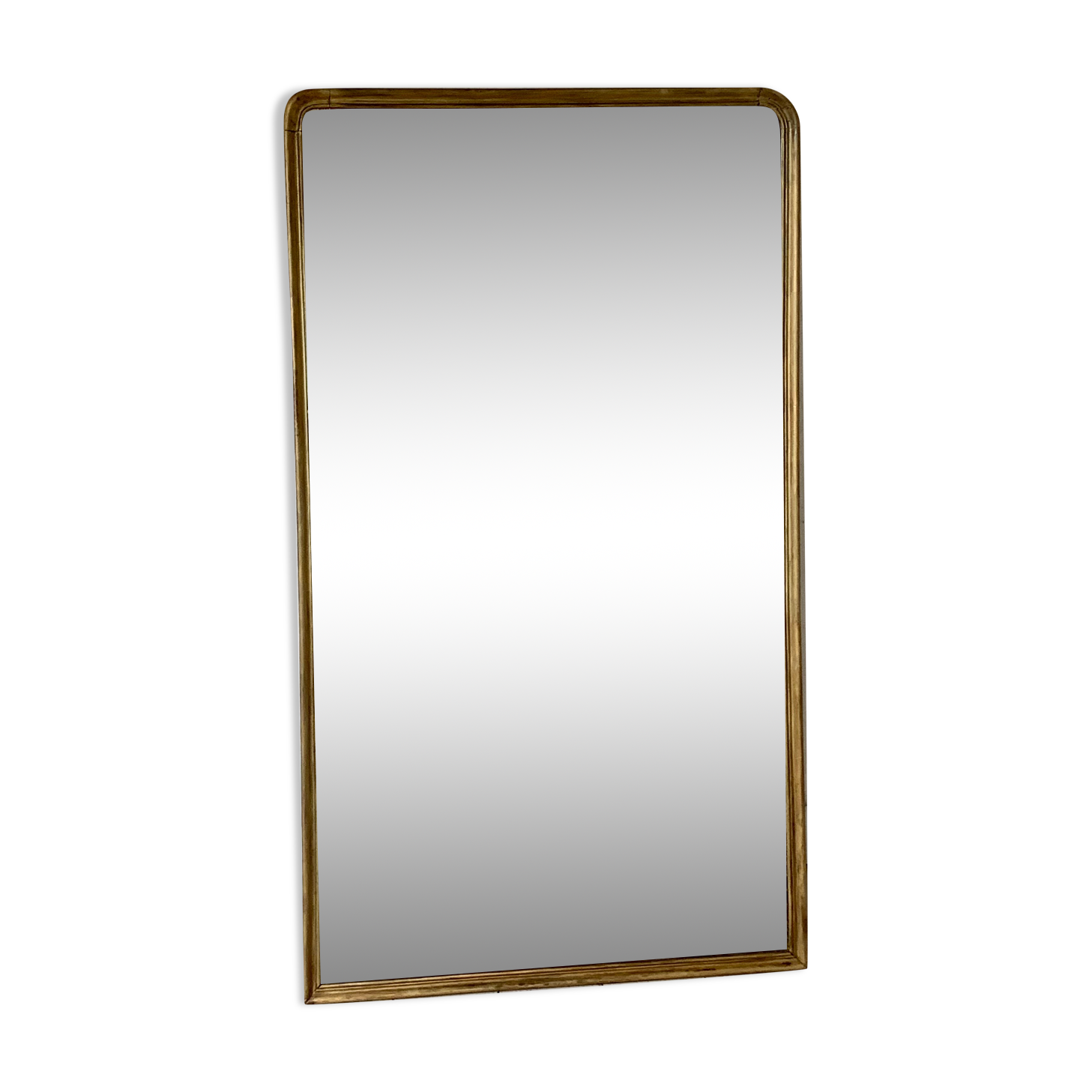 Mirror fireplace gilded wood