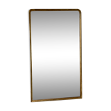 Mirror fireplace gilded wood