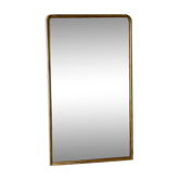 Miroir cheminée bois doré