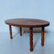 Table Scandinave en bois de Teck pour dînette années 1960/70