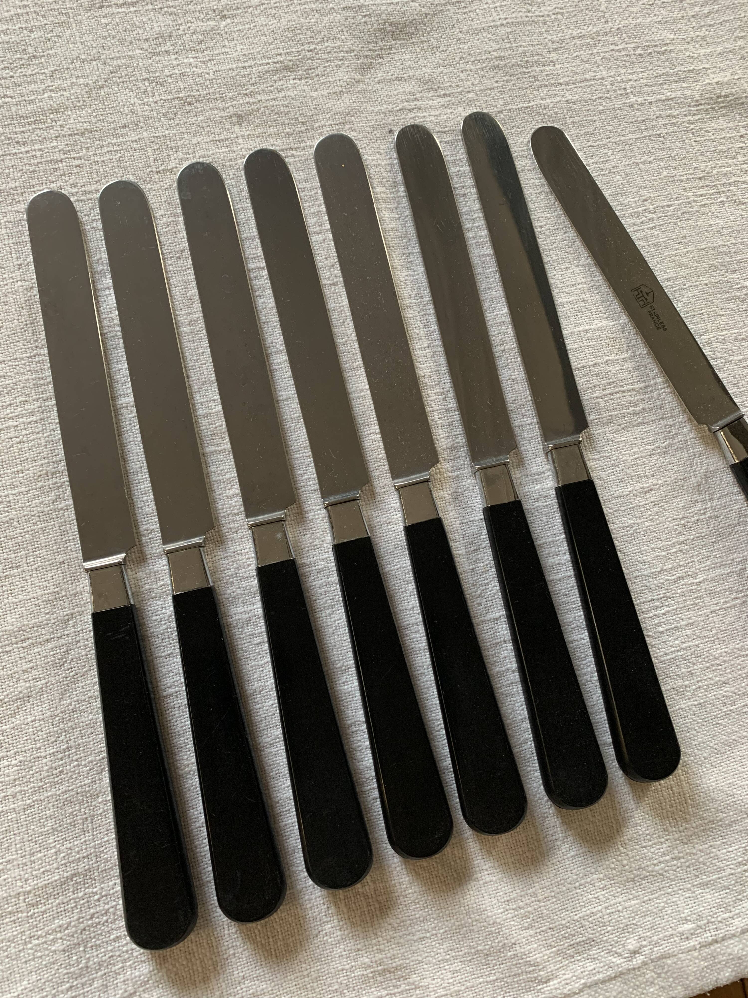 Classic black knives