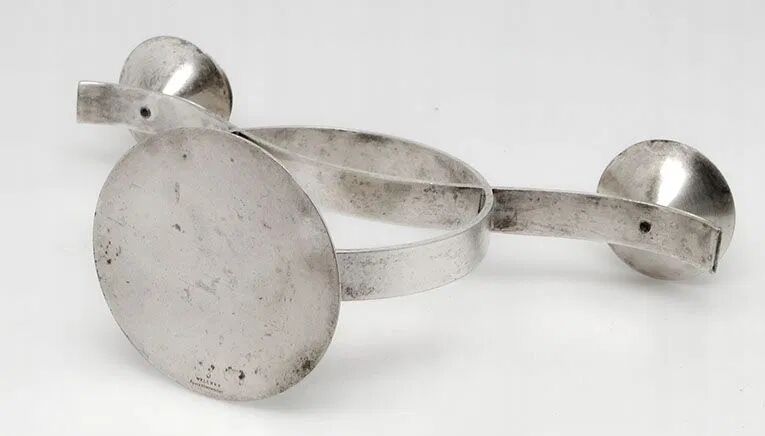 Db9 wellner two-arm candle holder art deco