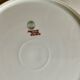 4 Limoges porcelain flat plates LEGRAND France