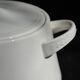 Earthenware soup tureen with rooster design