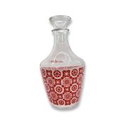 Vintage 70s Carafe – Red Decor | Retro Glassware
