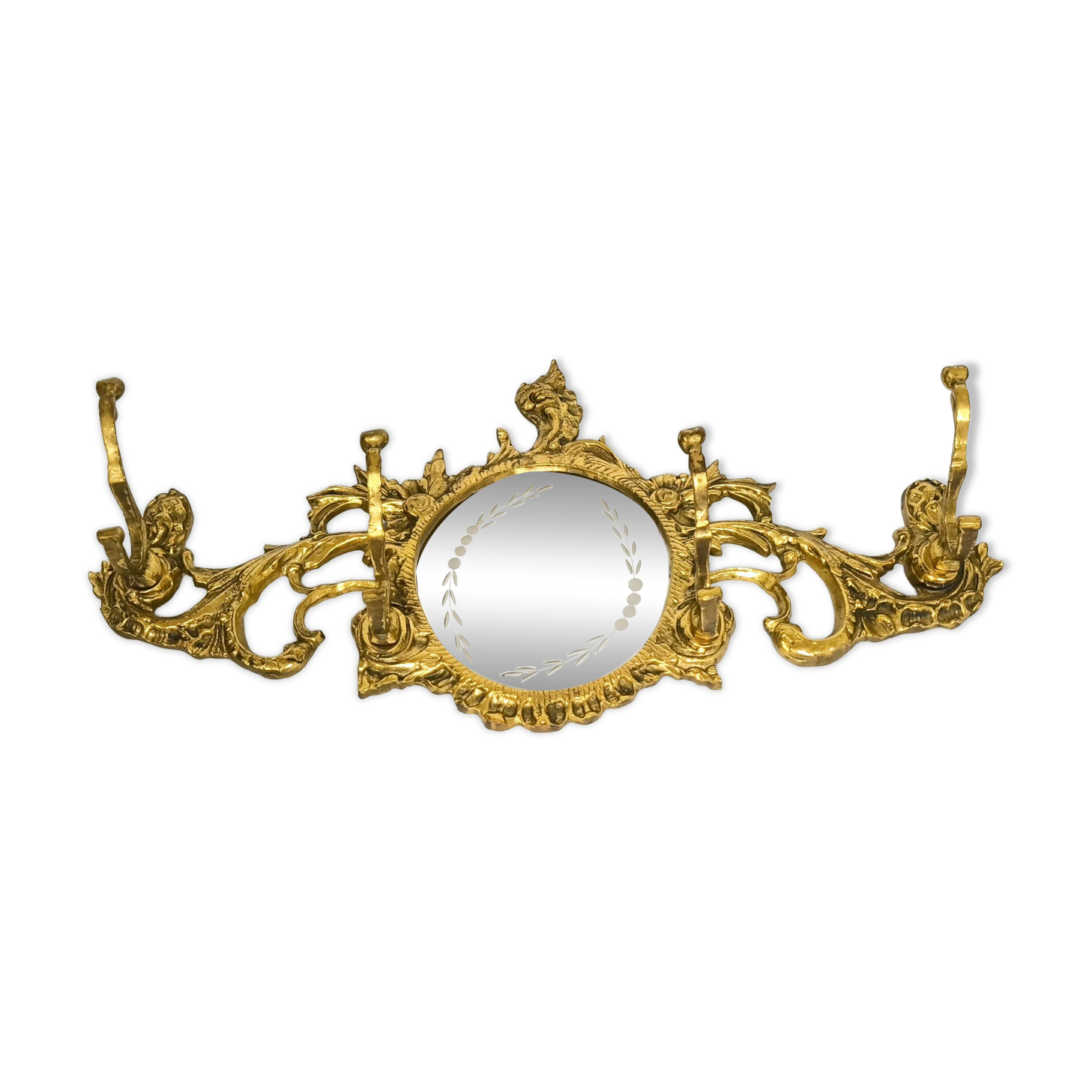 Bronze pole with mirror Imperio style years 40
