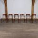 Kai Kristiansen Dining Chairs In Teak And Papercord For KS Mobler, Denmark 1960s, Set Of 6