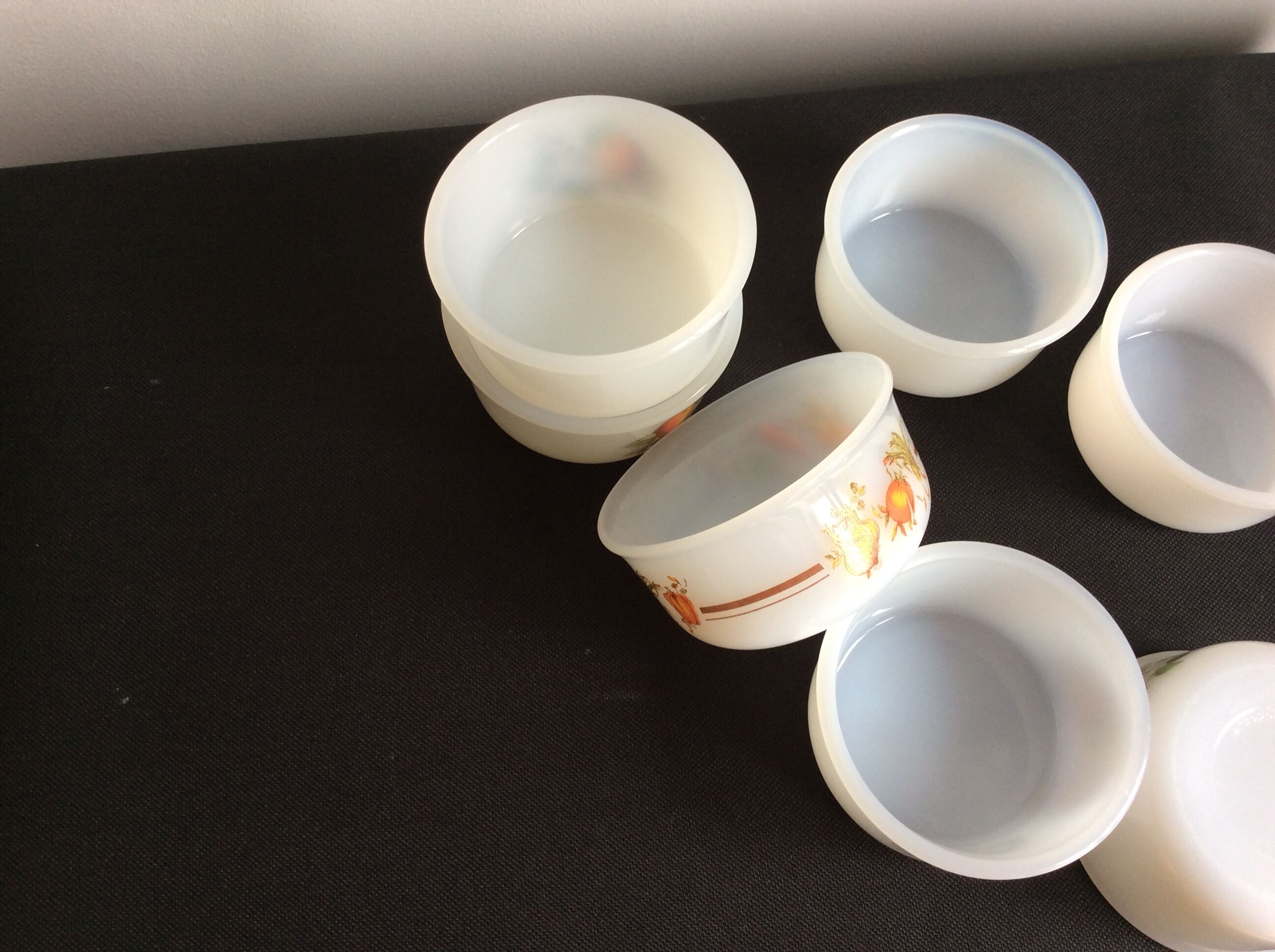 Set of ramekins ARCOPAL FRANCE - vintage