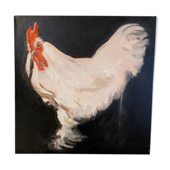 Rooster painting