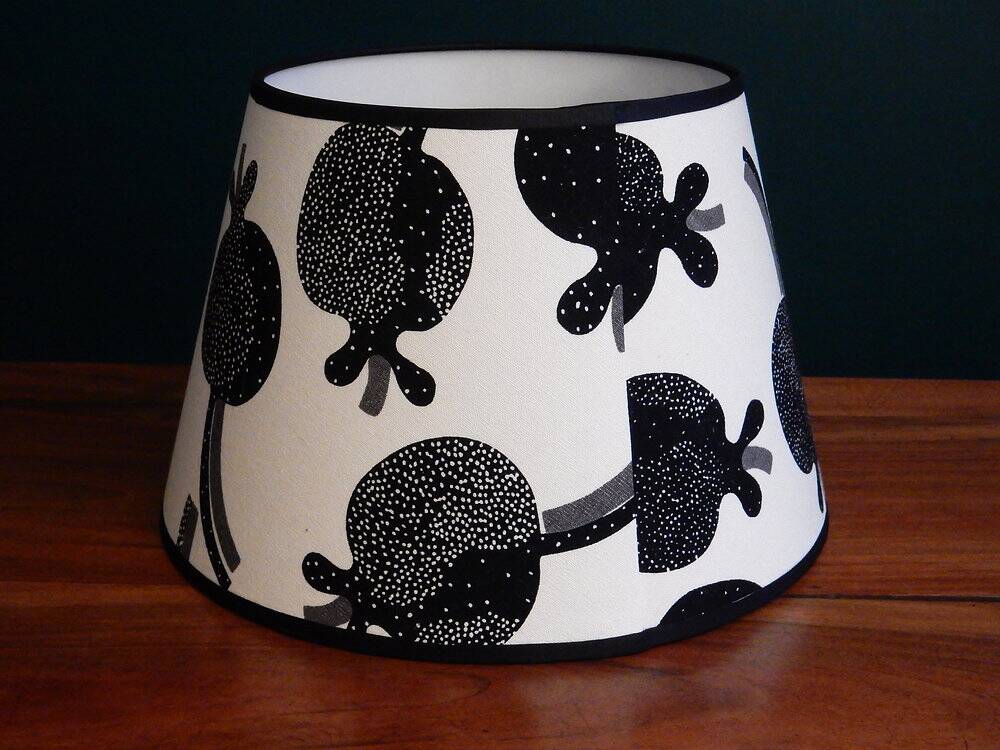 Vintage fabric lampshade Ikea 2005 design Sven Fristedt