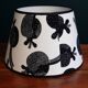 Vintage fabric lampshade Ikea 2005 design Sven Fristedt