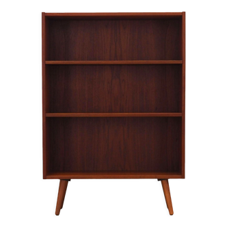 Teak bookcase, Danish design, 1970s, production: Denmark