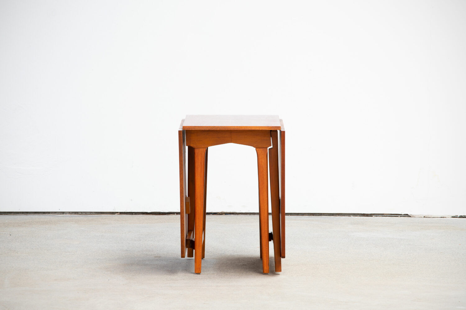 Scandinavian vintage folding table 1960