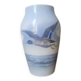 Vase canard colvert Royal Copenhagen - Modèle 1087