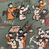 Hand-embroidered Chinese tapestry