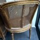 Fauteuil de bureau style Louis XVI