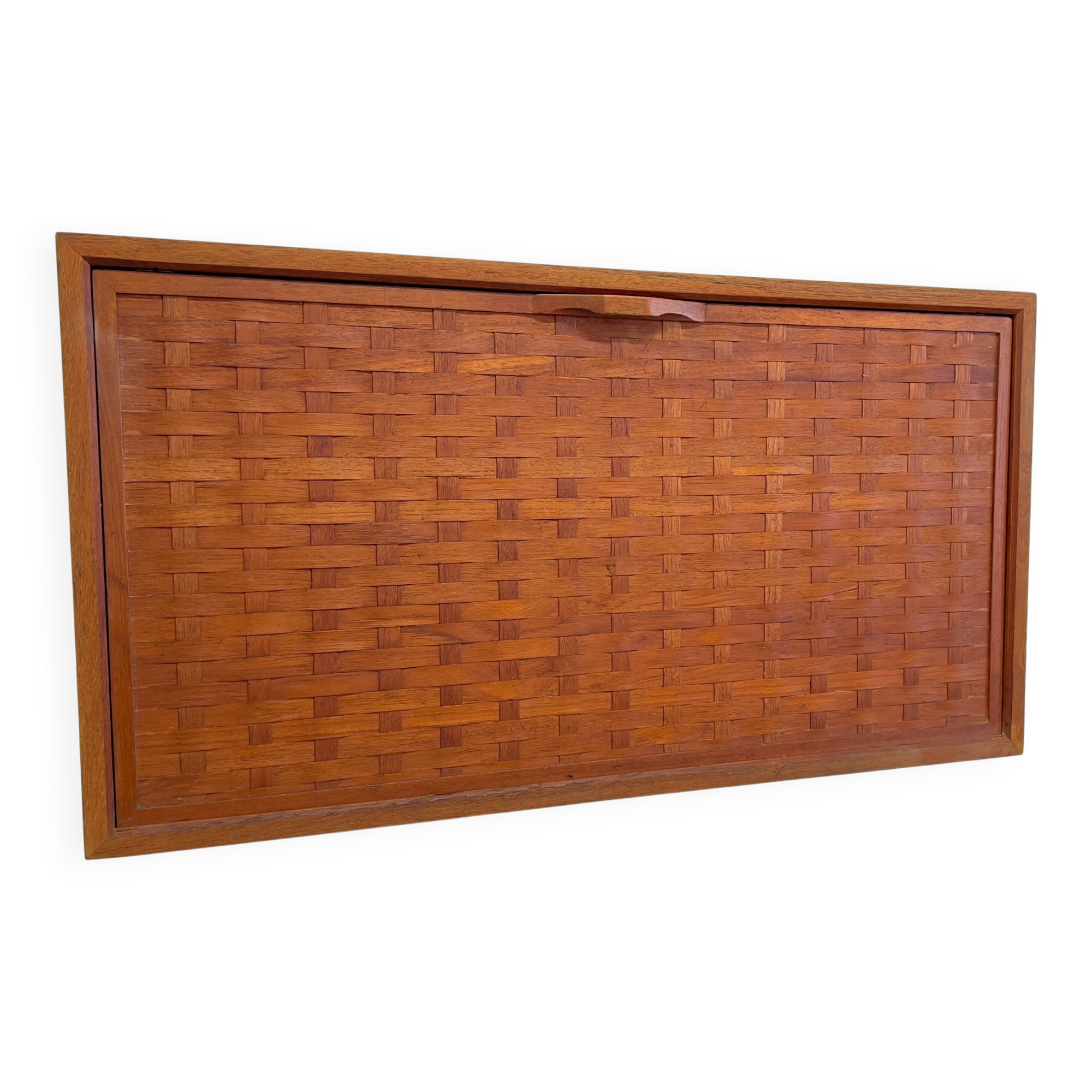 Teak Wall Cabinet By Poul Cadovius For CADO.