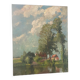 Lake landscape signed 1943
