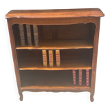Petite Bibliothèque ou Bibus en Chêne de style Louis XV