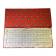 Coffret de 12 porte -couteaux en cristal taillé