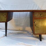 Bureau Hollandais 1950 en teck