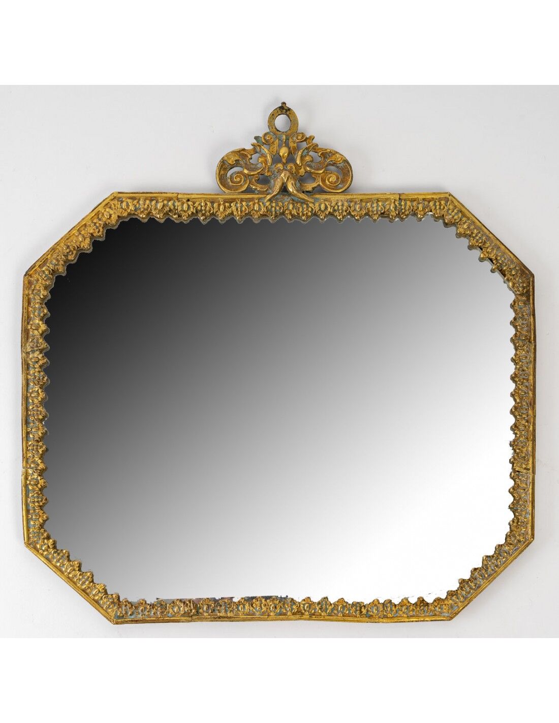 Small Bronze Wall Mirror