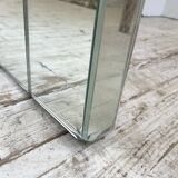 80s lacquered desk and mirror