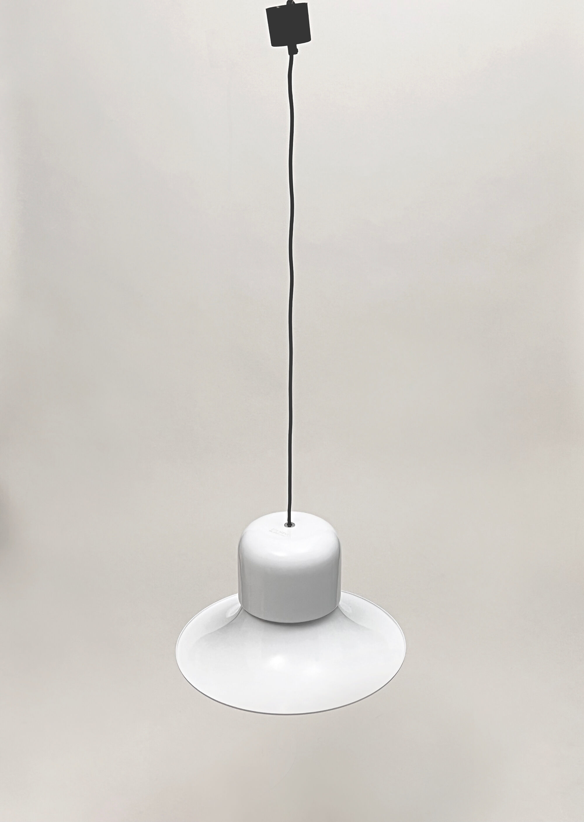 Pendant lamp model "the hat" design Joe Colombo, edited by Stilnovo 1969