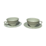 Coffee set "you and I" white porcelain - Winterling - Bavaria (Germany) - 70s