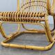 Fauteuil en rotin italien des années 1960.