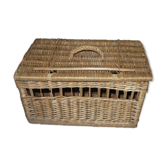 Vintage wicker basket