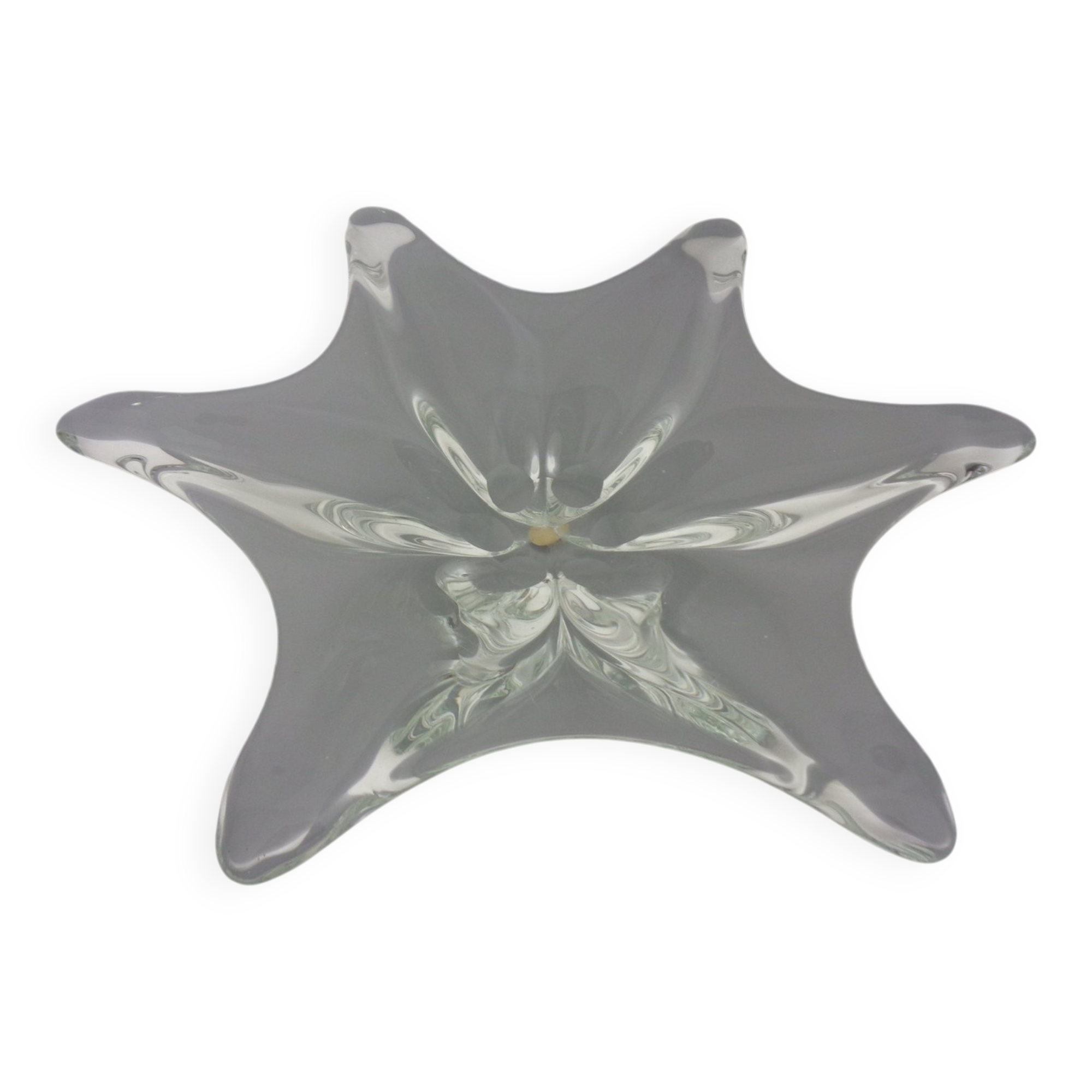 Large Italian Murano Glass Bowl, 1960s