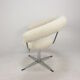 Ensemble de 2 fauteuils ronds, années 1970