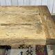 Console - raw oak carpenter's table from the 1930s